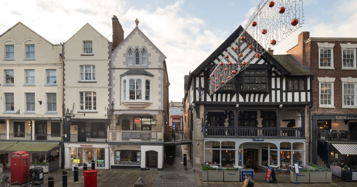 Chester Rows Cartoon Chester Rows | Donald Insall Associates